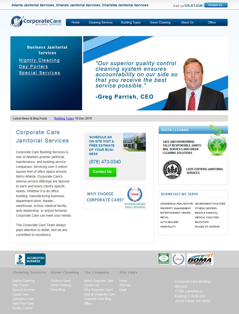 Corporate Care Building Svc
